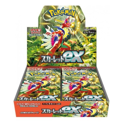 מארז פוקימון בוסטר Pokemon Card Game TCG Scarlet & Violet Booster Box SV1S  Japan