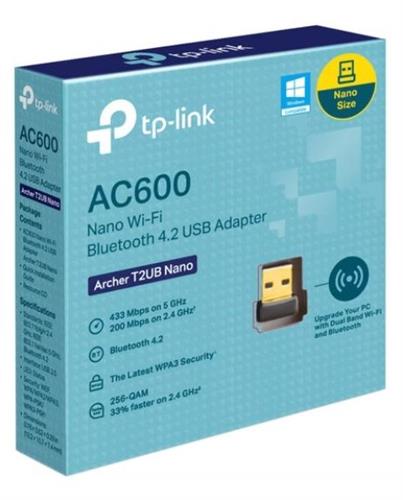 כרטיס רשת Bluetooth 4.2 + AC600 - דגם Archer T2UB חברת TP-Link