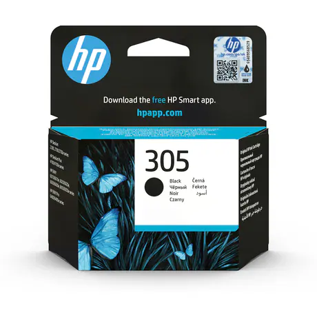 ראש דיו מקורי שחור HP 305