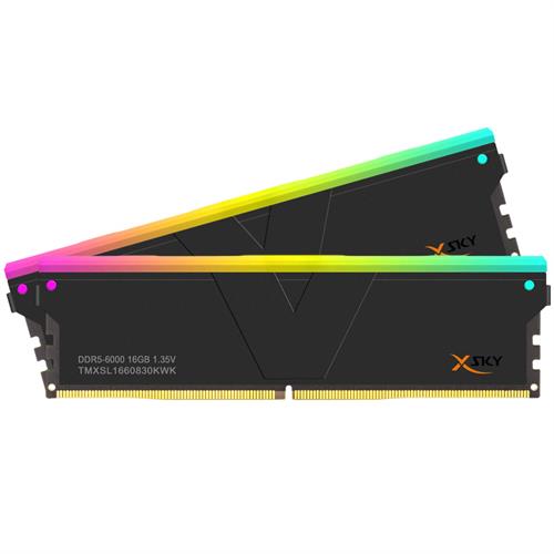 v-color Manta XSky RGB DDR5 32GB (2x16GB) 6400 CL32 Black EXPO