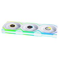 Lian-Li UNI SL Wireless LCD 120mm White 3xFans
