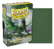 Matte Forest Green - Dragon Shield Matte Sleeves Japanese Size סליבים לשמירה על קלפים בכל הצבעים 60 יחידות