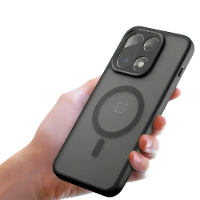 כיסוי מט שחור עם תמיכה ב-Magsafe למכשיר ואן פלוס OnePlus 15R 5G