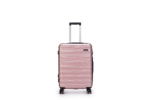 סט 3 מזוודות איכותיות  SWISS EQUIPE  - צבע ורוד