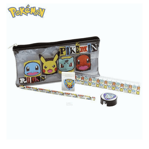 CYP Pokemon Plastic Pencil Case קלמר בית ספר פלסטיק שקוף של פוקימון