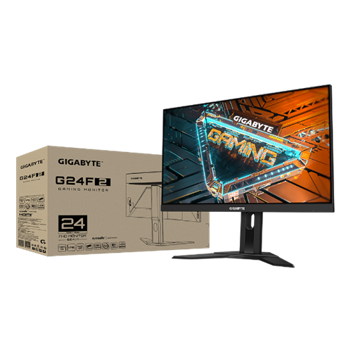 מסך גימינג Gigabyte G24F 2 Gaming SS IPS FHD 1Ms 165Hz 8Bits 23.8