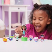 בית הבובות של גבי - סט דמויות מסיבת ריקודים Gabby's Dollhouse Dance Party Figure Set