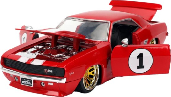 ג'אדה מהיר ועצבני - דגם מכונית שברולט - Jada Toys Fast & Furious 1969 CHEVROLET CAMARO 1:24