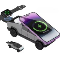 מעמד רכב עם טעינה 3 ב-1 למכשירי iOS