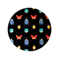 שולחן חיפושיות ופרפרים 40 ס"מ Bugs - שחור