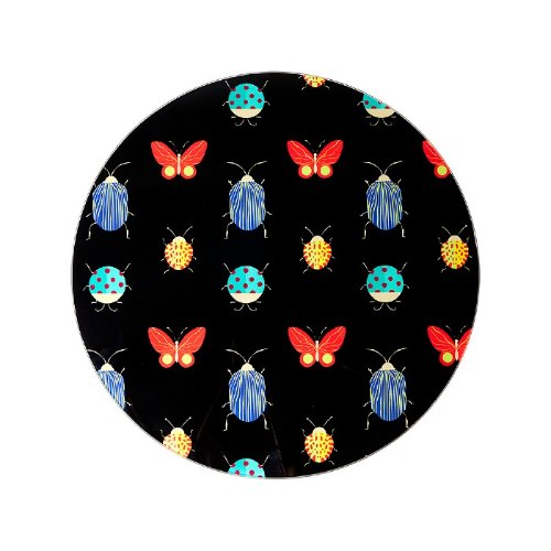 שולחן חיפושיות ופרפרים 40 ס"מ Bugs - שחור