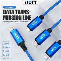 כבל iSOFT להעברת נתונים מהירה מאייפון לאייפון