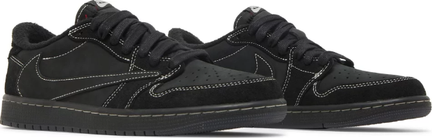 Travis Scott x Air Jordan 1 Low OG SP Black Phantom