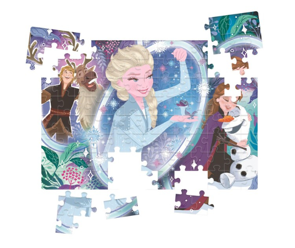 קלמנטוני - פאזל 104 חלקים פרוזן - Clementoni  FROZEN