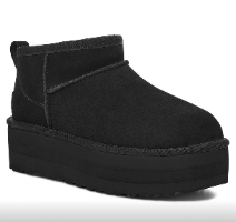 מגף UGG קלאסיק אולטרה מיני פלטפורמה 1135092-שחור //מכירה מוקדמת// צפי הגעה ספטמבר 2024