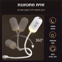 מקרן גלקסיה ומנורת לילה מתכווננת 2 ב-1 דגם CosmoBeam