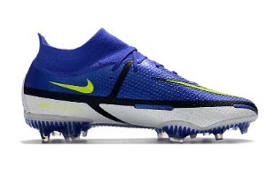 נעלי כדורגל Nike Phantom GT II Dynamic Fit Elite DF FG  כחול צהוב