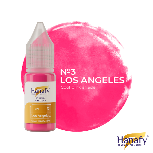 פיגמנט לשפתיים מס' 3 - Los Angeles 10ml