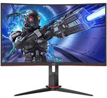 מסך קעור מבית AOC, ‎32 אינץ’‎ עם קצב רענון ‎244Hz‎ לחוויית משחק חלקה