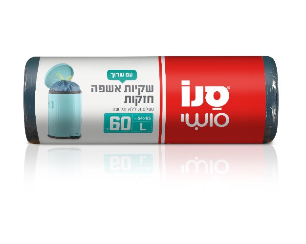 סנו סושי שקיות אשפה נשלפות 54X65