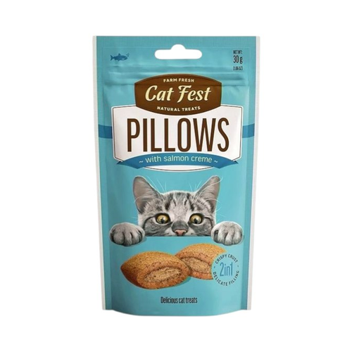 Cat Fest | חטיף כריות לחתול בטעם סלמון