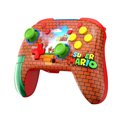 בקר גיימינג אלחוטי Turtle Beach Rematch במהדורת Mario Bricks ל־Nintendo Switch
