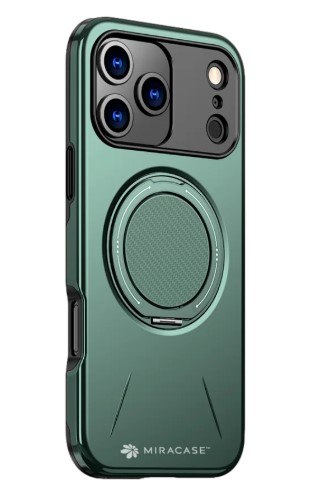 קייס פלסטיק לטלפון נייד מירקייס דגם Miramag עבור iPhone 17 Pro ירוק