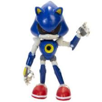 סוניק - בובת מטאל  כחול 9 ס"מ - SONIC THE HEDGEHOG  METAL SONIC