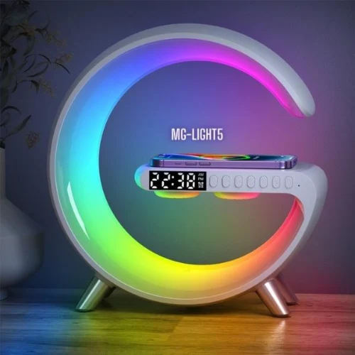 רמקול בלוטוס משולב משטח הטענה תאורת אווירה MG-Light 5