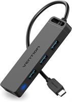 Vention USB-C 3.1 Gen1 to USB-Ax4 1m with micro USB Optional Power Hub
