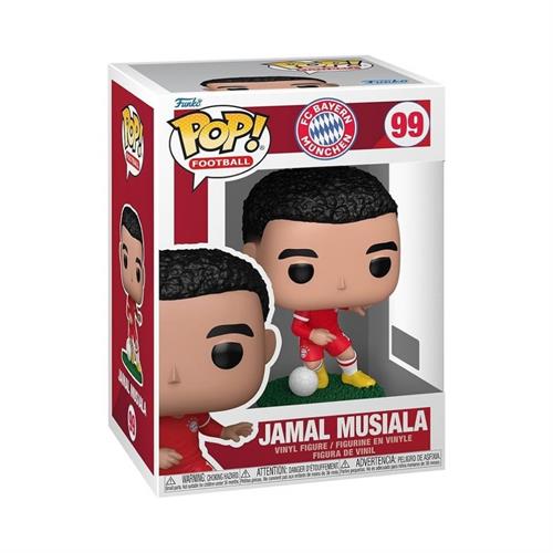 בובת פופ כדורגל באיירן מינכן ג'מאל מוסיאלה - Funko Pop Football Bayern Munich Jamal Musiala
