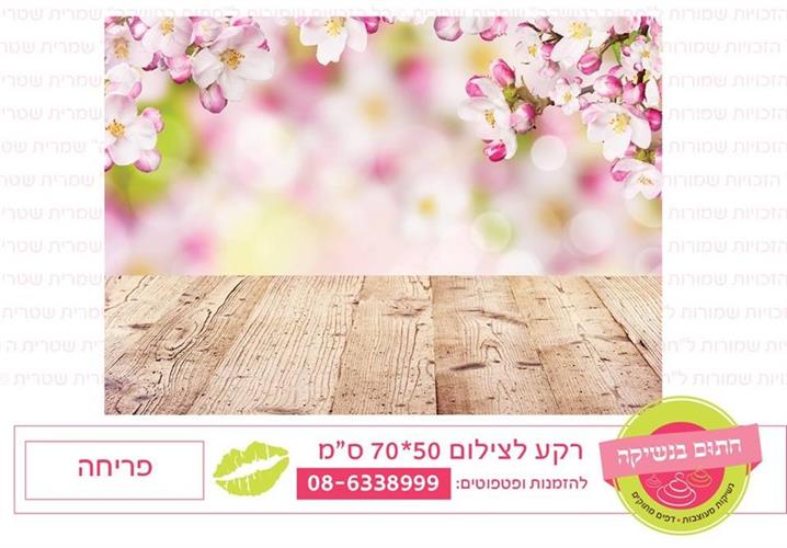 רקע לצילום פריחה