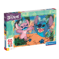 קלמנטוני - פאזל 60 חלקים מקסי סטיץ' -  Clementoni Maxi Puzzle 26596