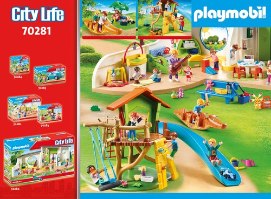 פליימוביל 70281 מתקני משחקים לחצר playmobil סיטי לייף בעיר!