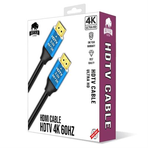 כבל HDMI 4K באורך 5 מטר מבית באפאלו
