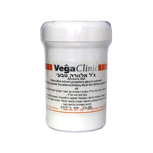 ג'ל אלוורה טבעי Vega Clinic- Aloe Vera Gel