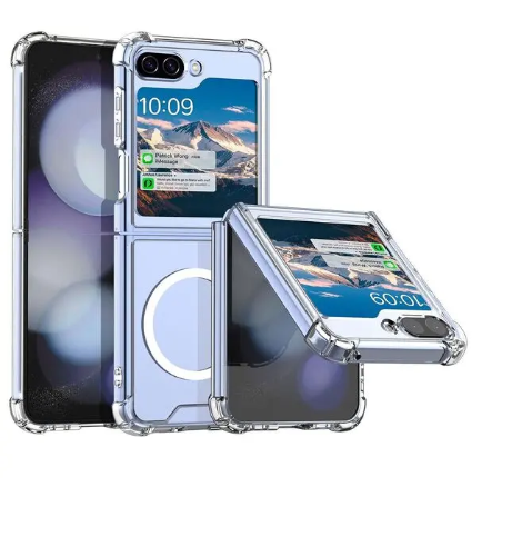 כיסוי שקוף Magsafe ל- Samsung Z Flip 5