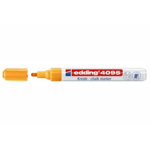 טוש גיר 4095 טיפ 2-3 מ"מ כתום זוהר אדינג edding