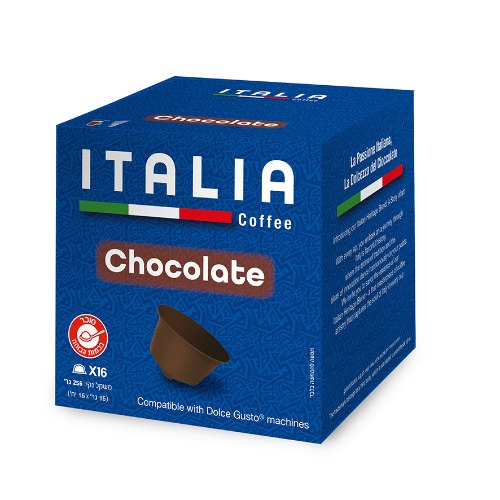 קפסולות שוקולטה ITALIA