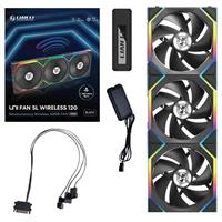 Lian-Li UNI SL Wireless Black 120mm 3xFans