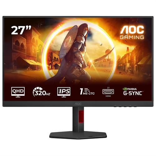 מסך מחשב לגיימינג AOC 27" IPS QHD 320Hz 0.3ms