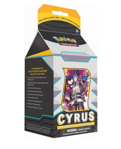 Pokemon TCG: Premium Tournament Collection- Cyrus קלפי פוקימון מקוריים אוסף טורניר פרימיום- סיירוס