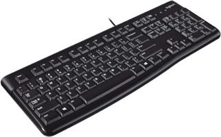 מקלדת לוגיטק חוטית עברית אנגלית LOGITECH K120