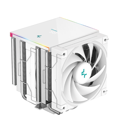 קירור לבן למעבד Deep COOL AK620 DIGITAL SE WH 260W TDP 161mm RGB