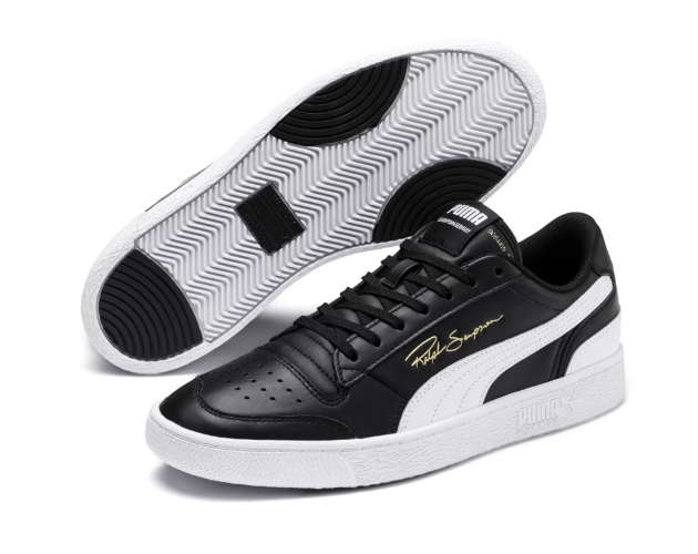 סניקרס פומה PUMA Suede Bloc Lth שחור לבן