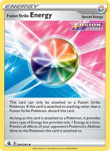 קלף בודד single פוקימון - fusion strike energy - Fusion Strike - 244/264