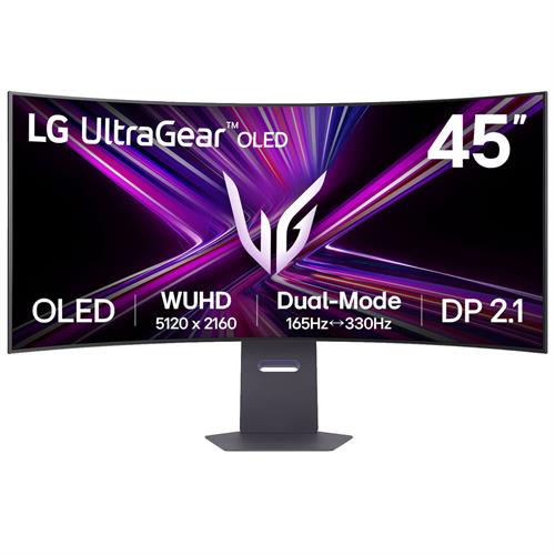מסך גיימינג LG 45" UHD 165Hz | FHD 330Hz 0.03ms OLED Cu
