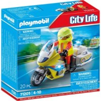 Playmobil - פליימוביל - פארמדיק ואופנוע חילוץ והצלה - דגם 71205