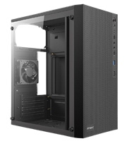 מארז Antec ST10M TG Mini Tower Micro-Atx Black Glass Side Panel