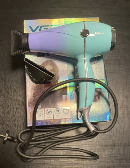 חוות דעת - מייבש שיער מקצועי 2400W מבית VGR